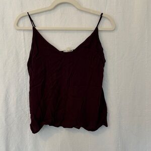Aritzia Deep Purple Camisole Top, S